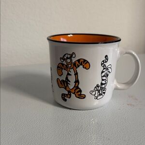 Disney Tigger Mug - White and Orange